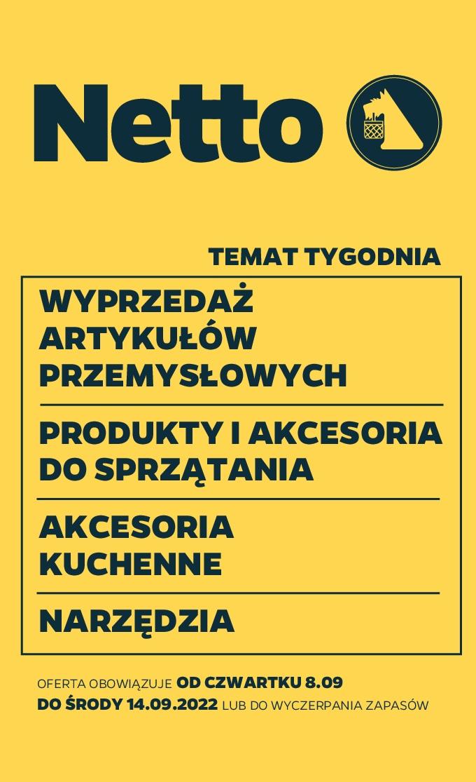Gazetka promocyjna Netto do 14/09/2022 str.0