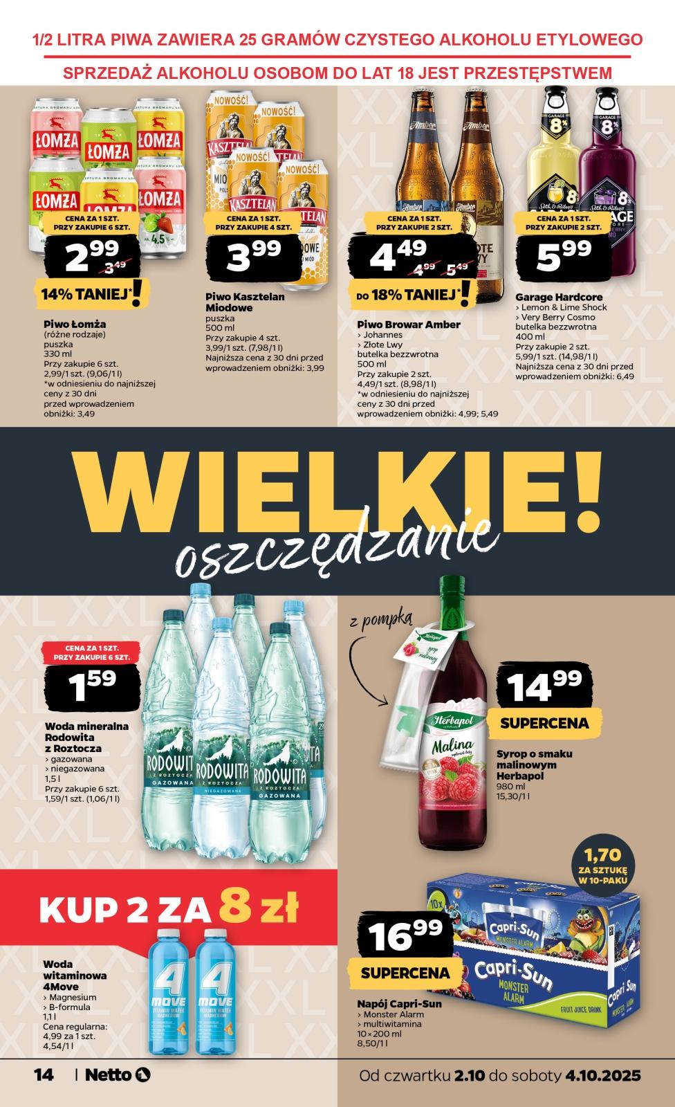 Gazetka promocyjna Netto do 04/10/2025 str.14