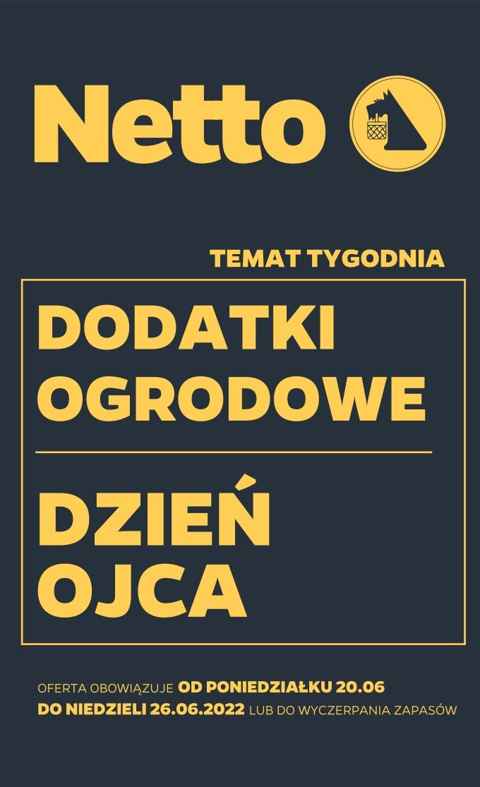 Gazetka promocyjna Netto do 26/06/2022 str.1