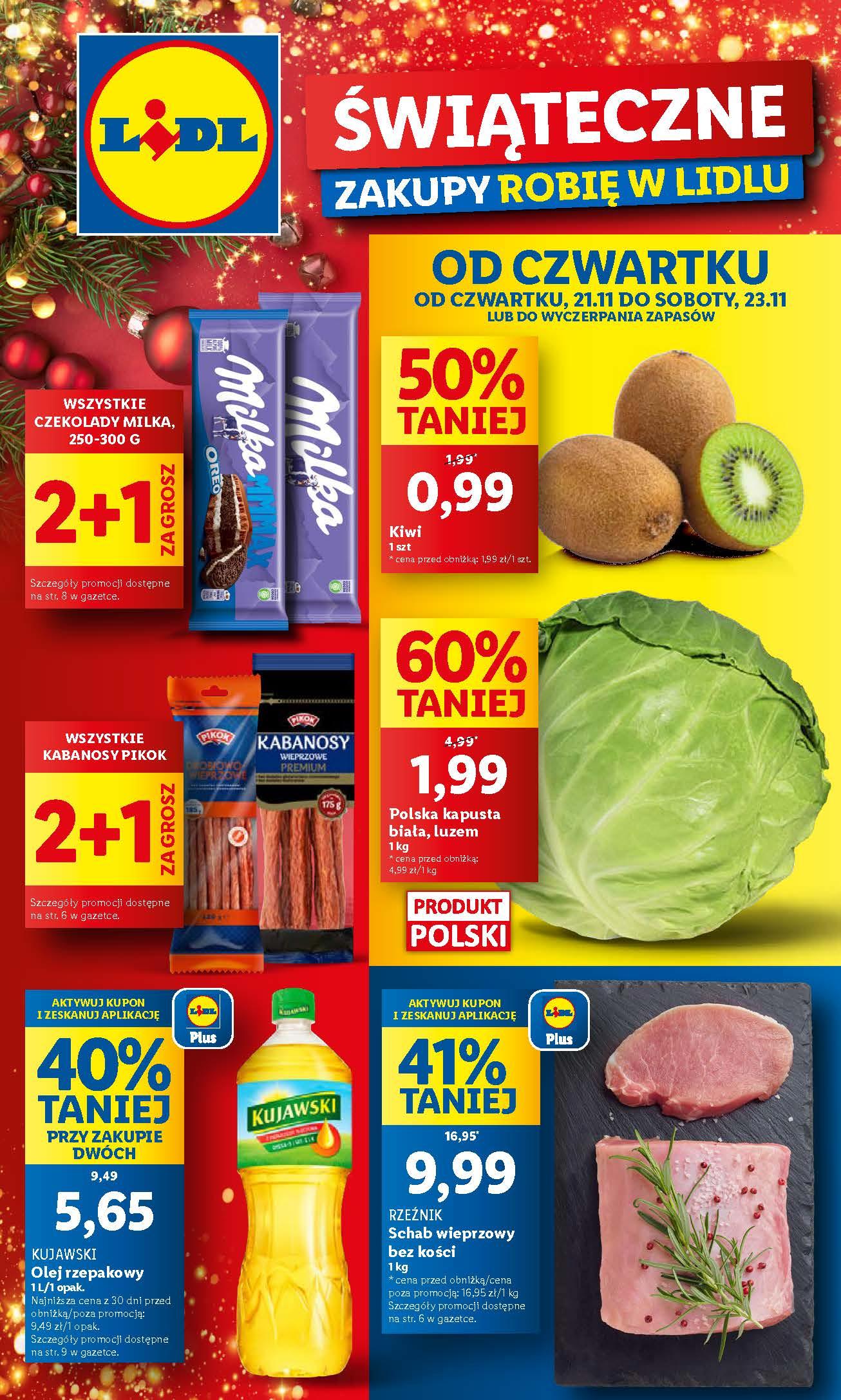 Gazetka promocyjna Lidl do 23/11/2024 str.1