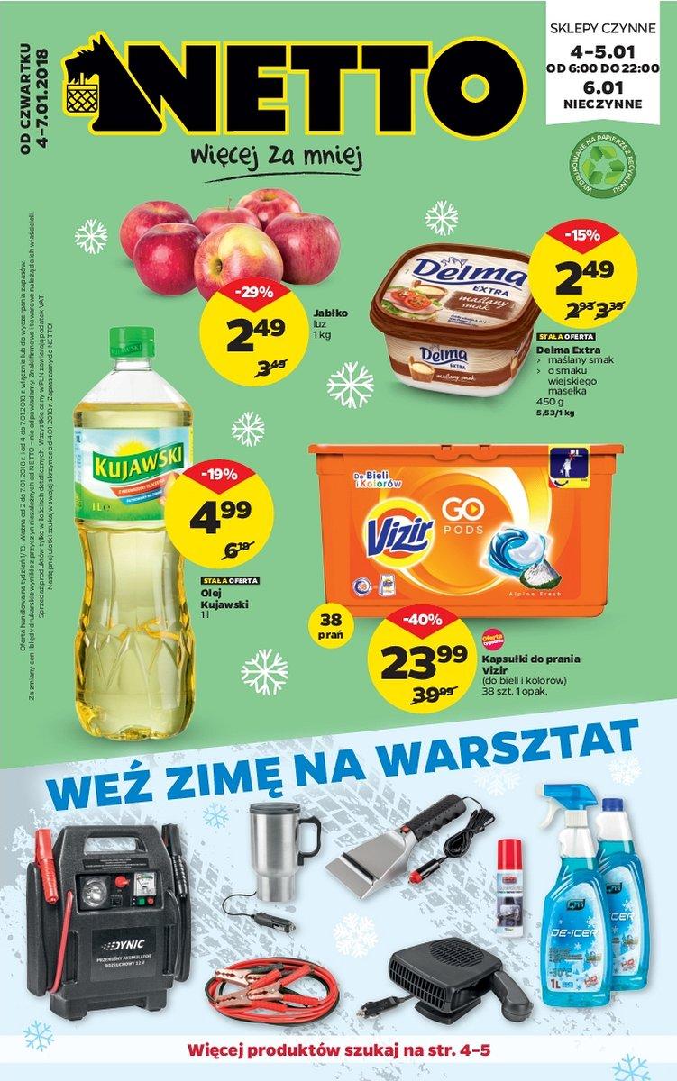 Gazetka promocyjna Netto do 07/01/2018 str.1