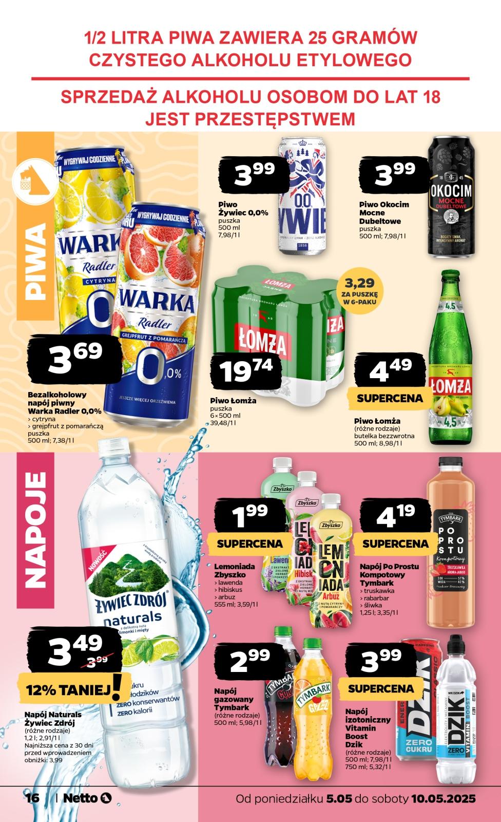 Gazetka promocyjna Netto do 10/05/2025 str.16