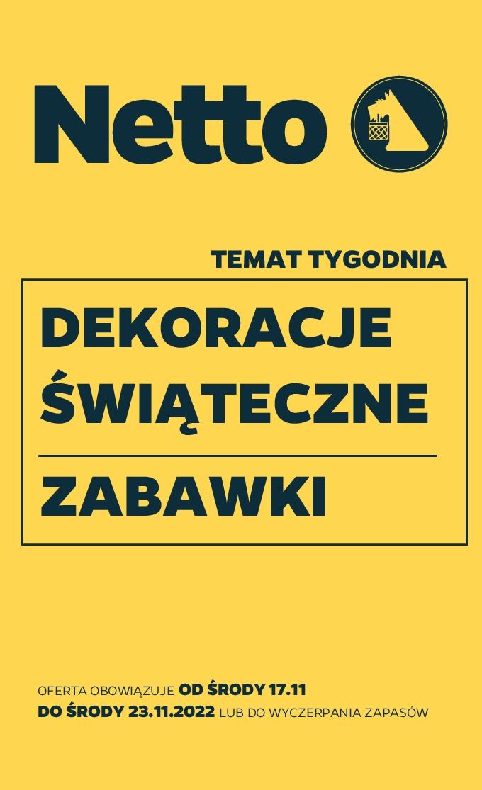 Gazetka promocyjna Netto do 23/11/2022 str.0