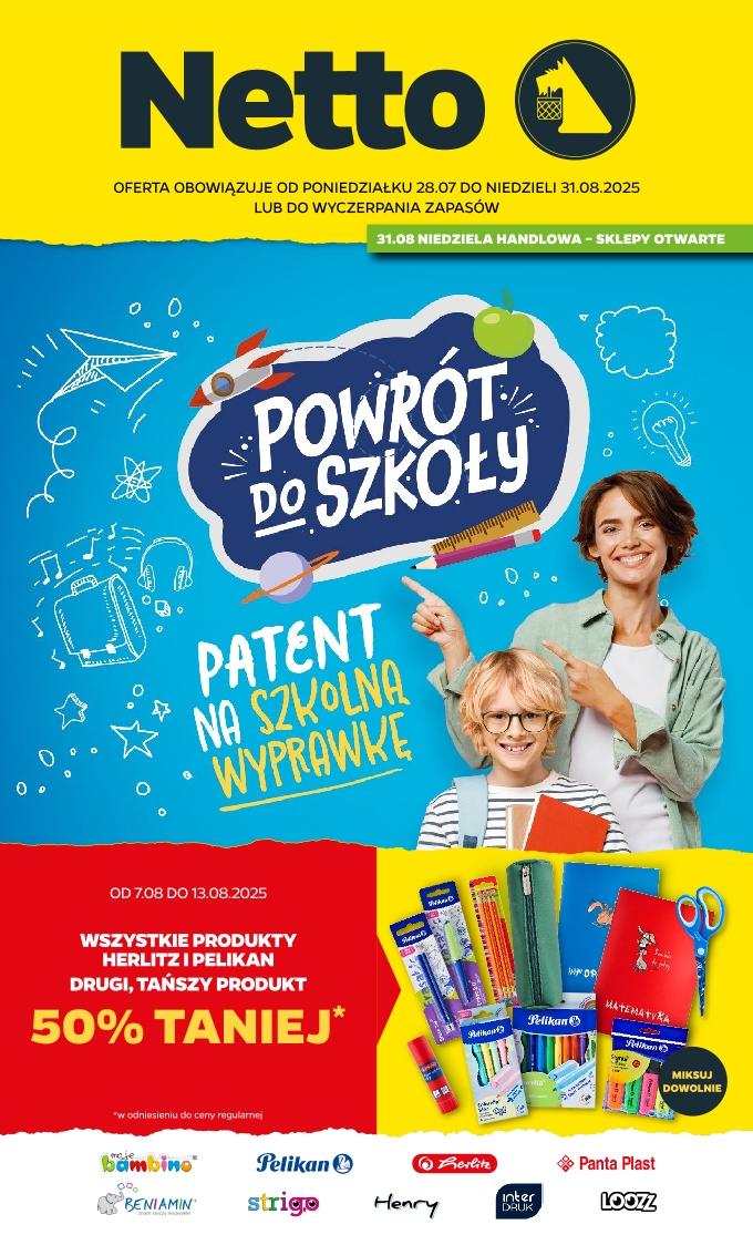 Gazetka promocyjna Netto do 31/08/2025 str.1