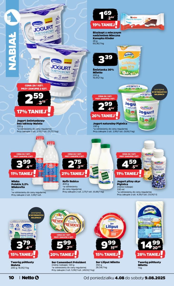 Gazetka promocyjna Netto do 09/08/2025 str.10