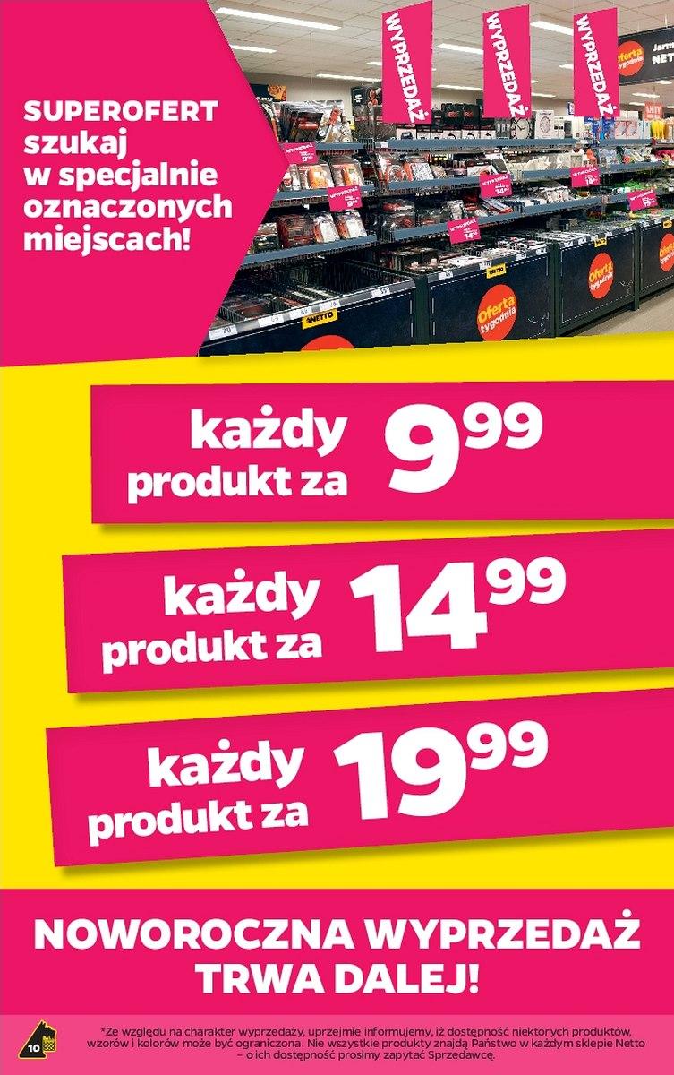 Gazetka promocyjna Netto do 14/01/2018 str.10