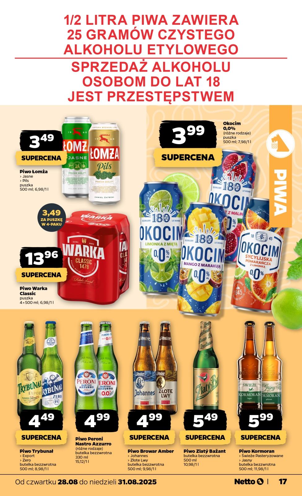Gazetka promocyjna Netto do 31/08/2025 str.17