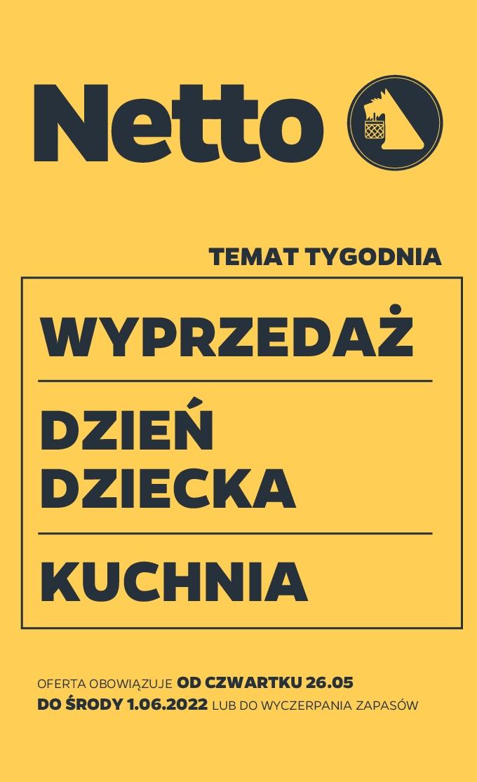 Gazetka promocyjna Netto do 01/06/2022 str.1