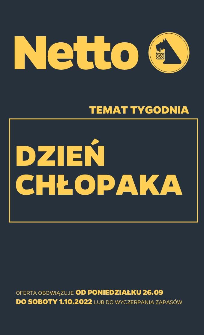 Gazetka promocyjna Netto do 01/10/2022 str.0