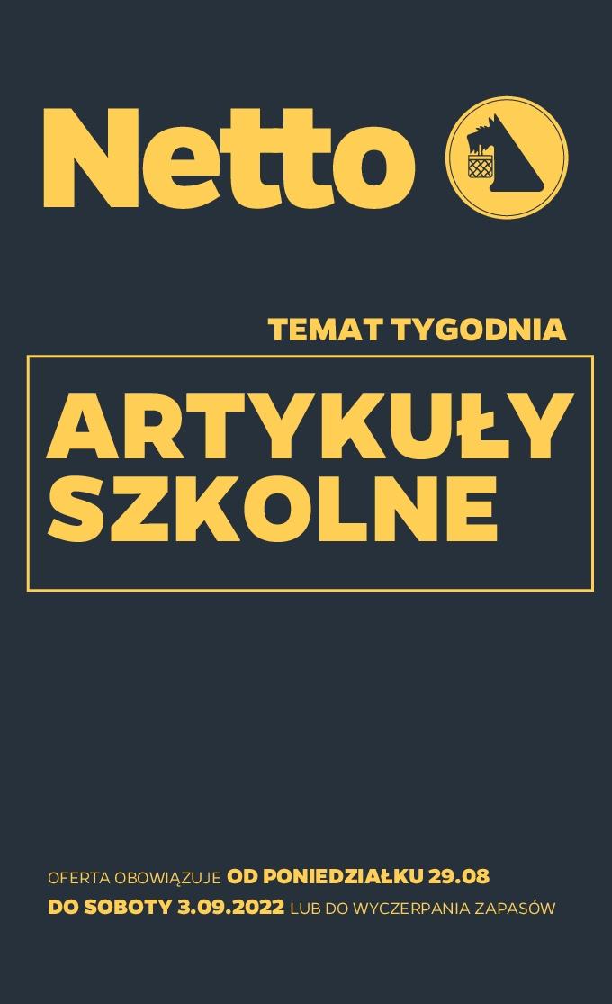 Gazetka promocyjna Netto do 03/09/2022 str.0