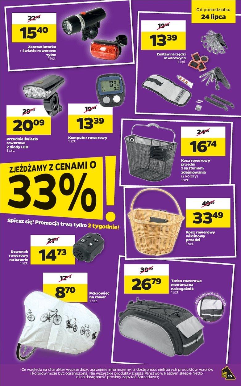 Gazetka promocyjna Netto do 30/07/2017 str.15