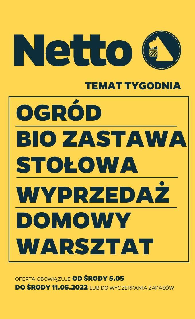 Gazetka promocyjna Netto do 11/05/2022 str.1