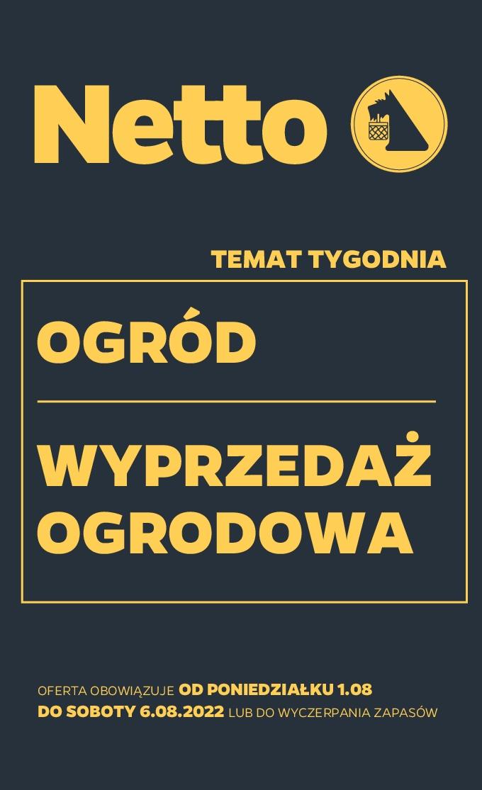 Gazetka promocyjna Netto do 06/08/2022 str.1