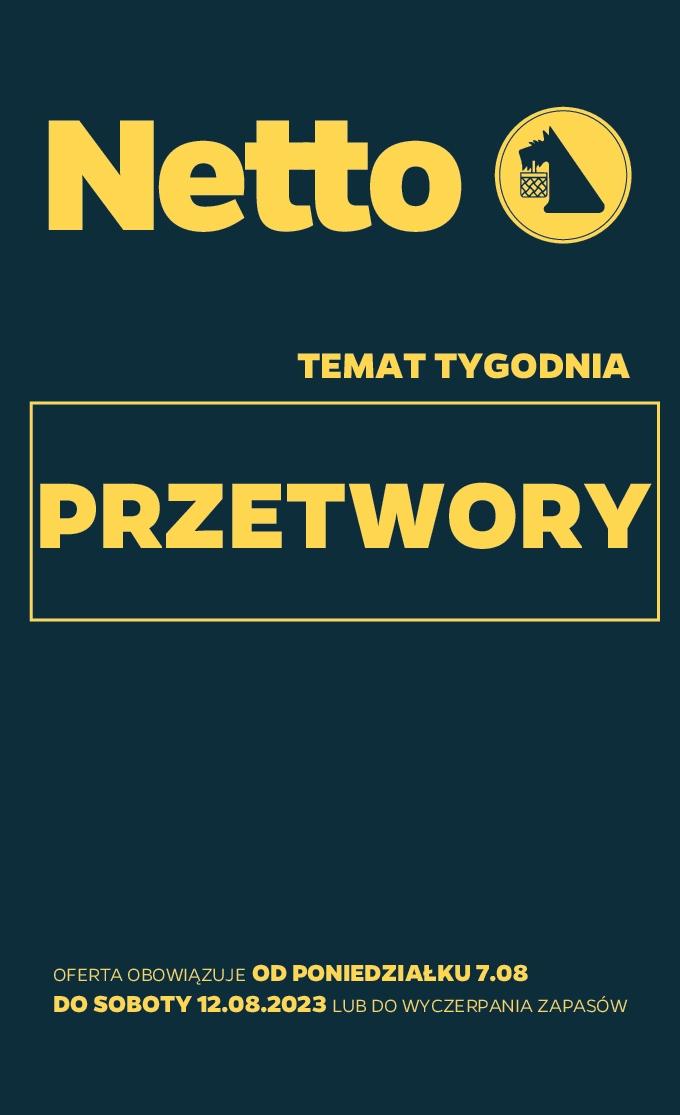 Gazetka promocyjna Netto do 12/08/2023 str.0