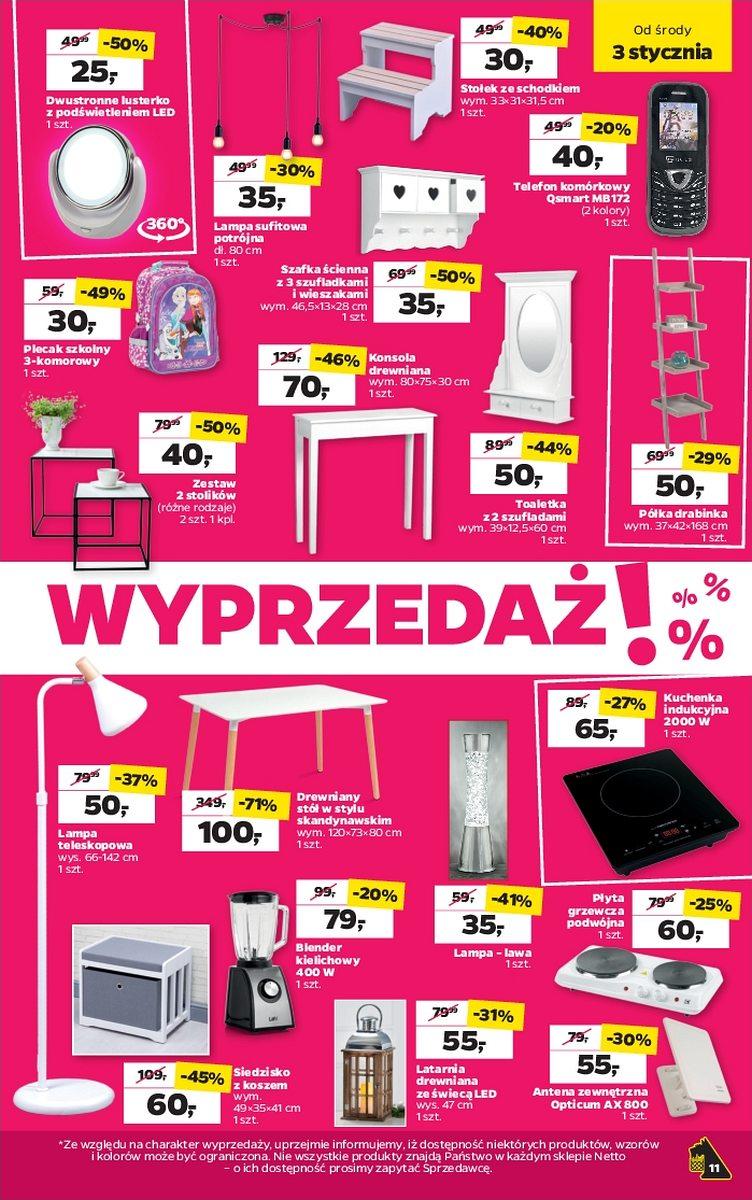 Gazetka promocyjna Netto do 07/01/2018 str.11