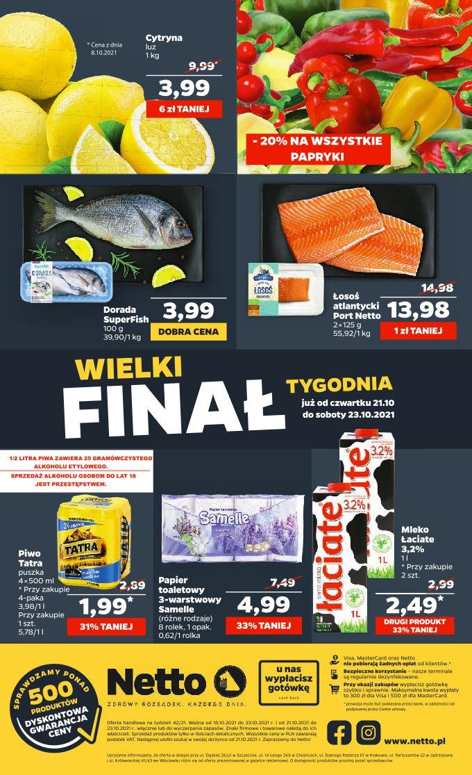 Gazetka promocyjna Netto do 23/10/2021 str.20