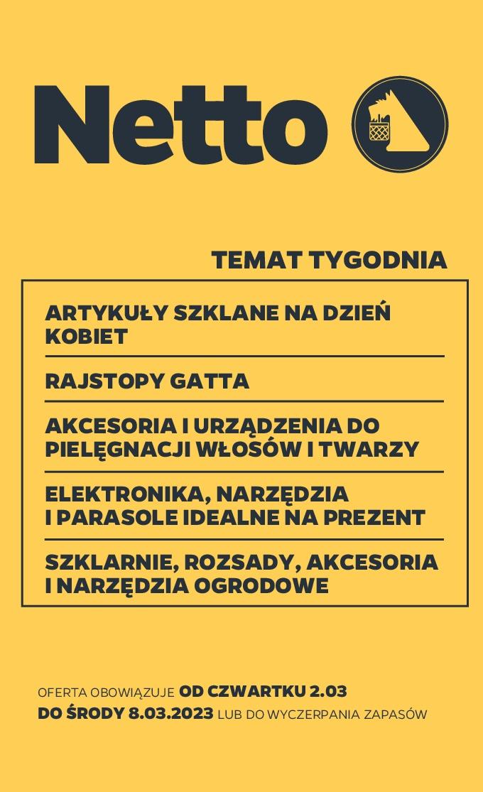 Gazetka promocyjna Netto do 08/03/2023 str.0