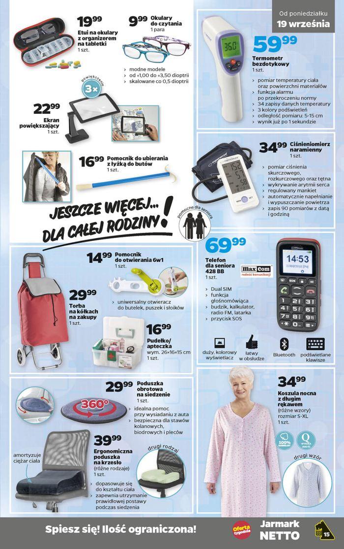 Gazetka promocyjna Netto do 25/09/2016 str.15