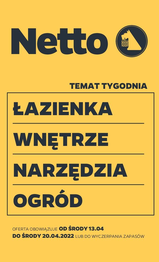 Gazetka promocyjna Netto do 20/04/2022 str.1