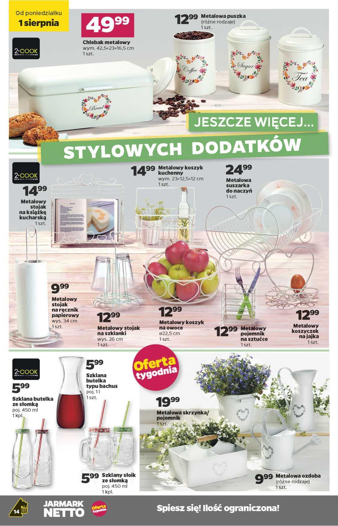 Gazetka promocyjna Netto do 07/08/2016 str.14