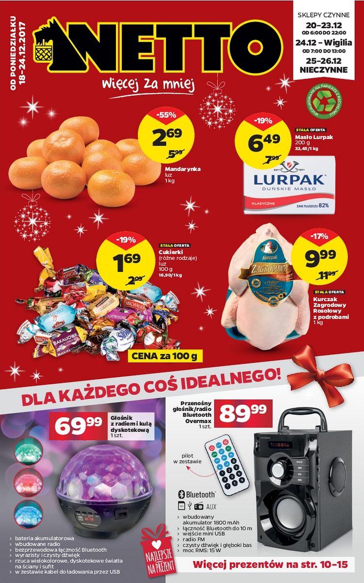 Gazetka promocyjna Netto do 24/12/2017 str.1