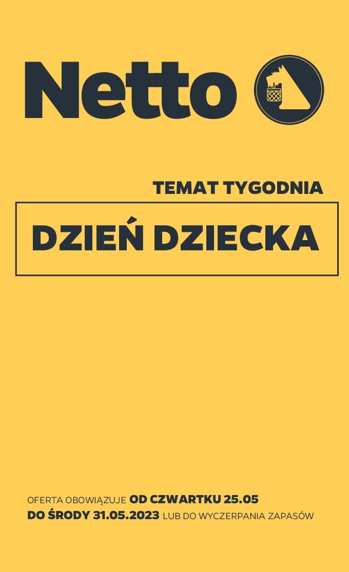 Gazetka promocyjna Netto do 31/05/2023 str.1