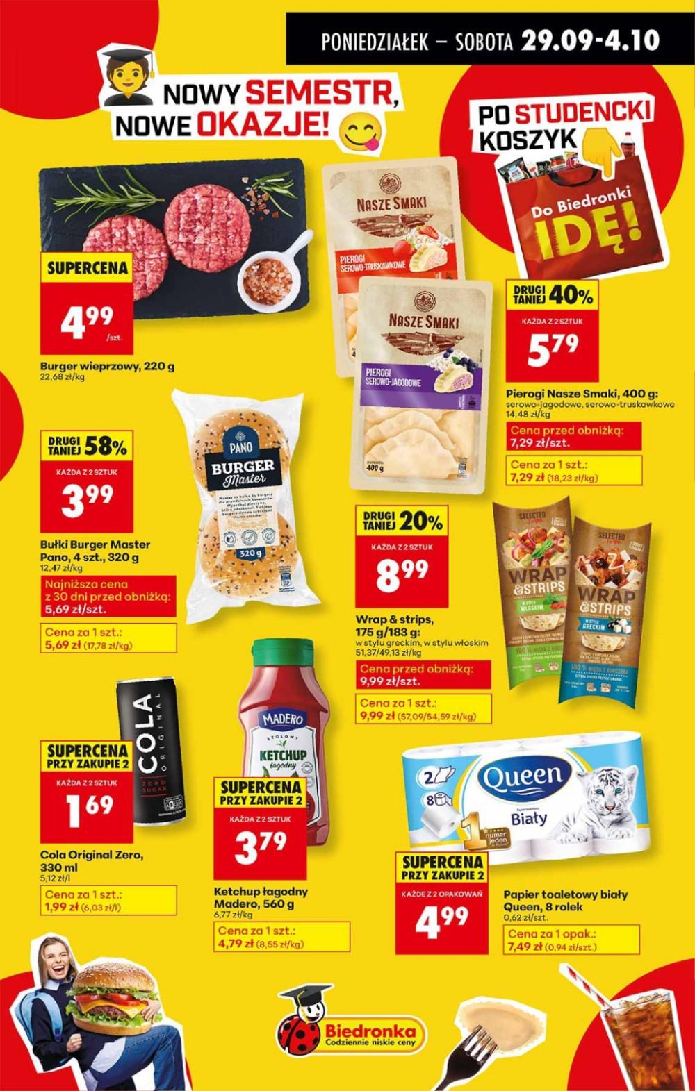 Gazetka promocyjna Biedronka do 04/10/2025 str.1