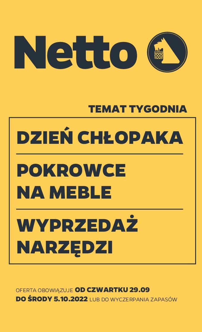 Gazetka promocyjna Netto do 05/10/2022 str.0