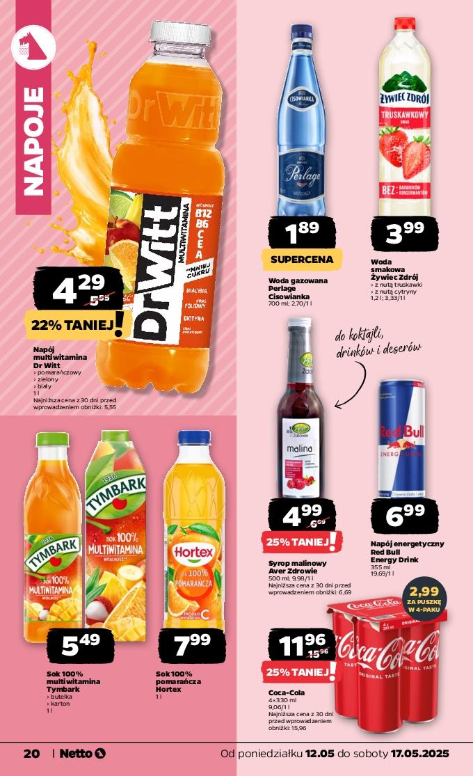 Gazetka promocyjna Netto do 17/05/2025 str.20