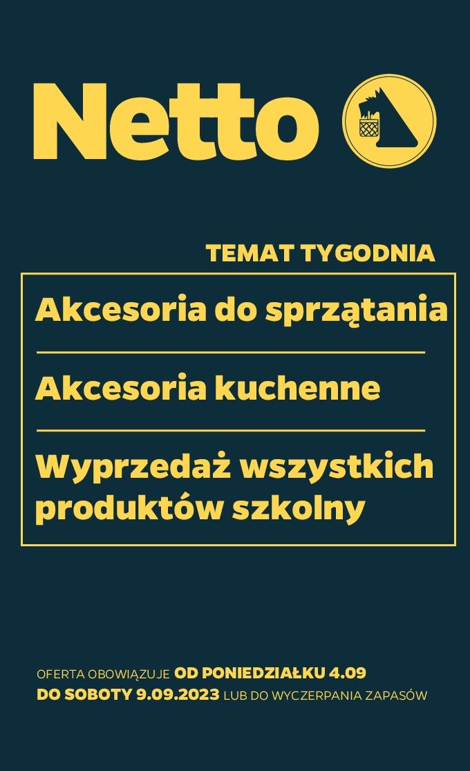 Gazetka promocyjna Netto do 09/09/2023 str.1