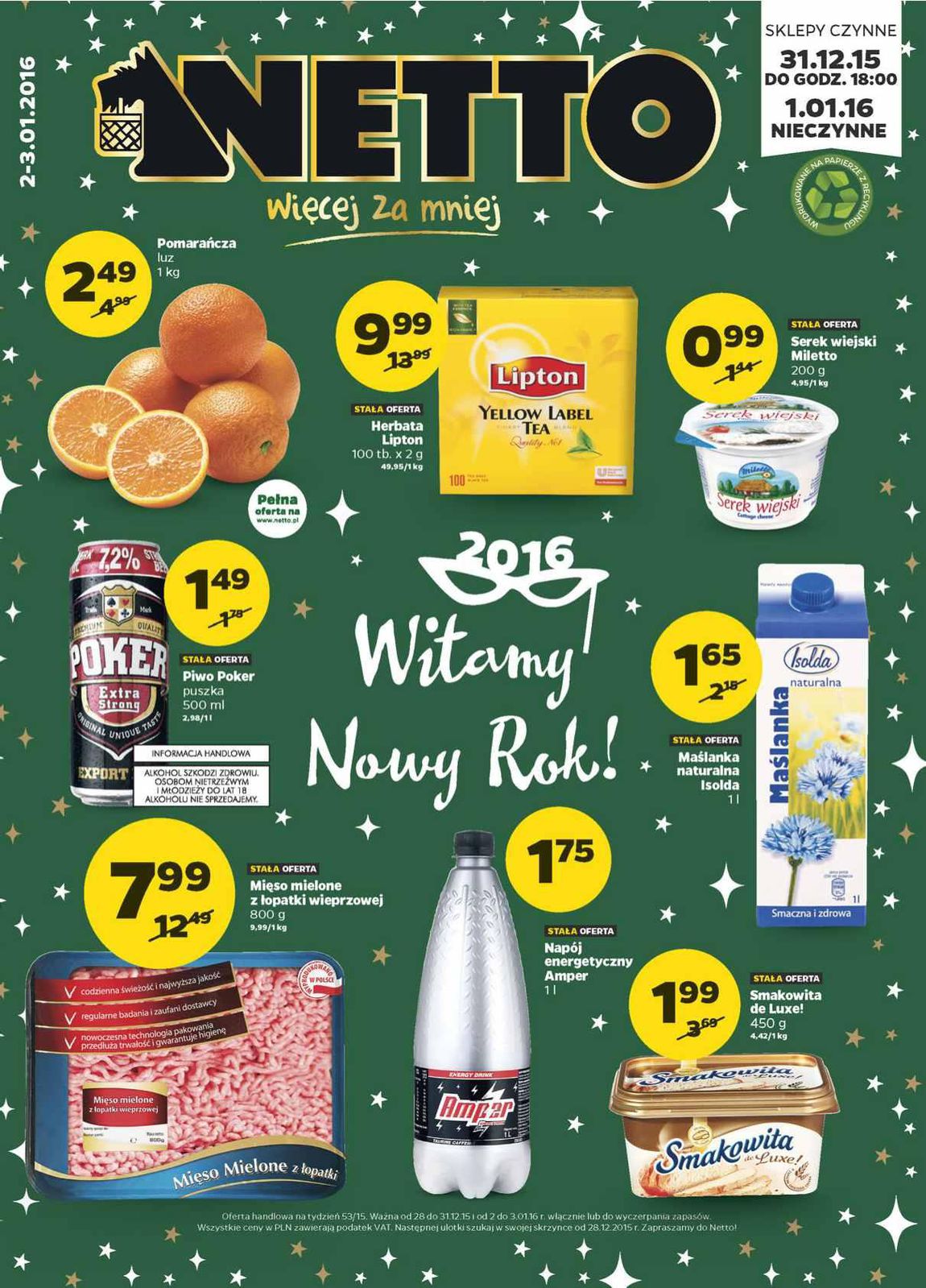 Gazetka promocyjna Netto do 31/12/2015 str.12