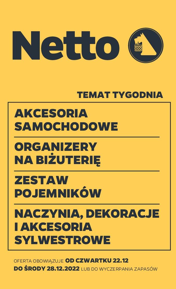 Gazetka promocyjna Netto do 28/12/2022 str.0