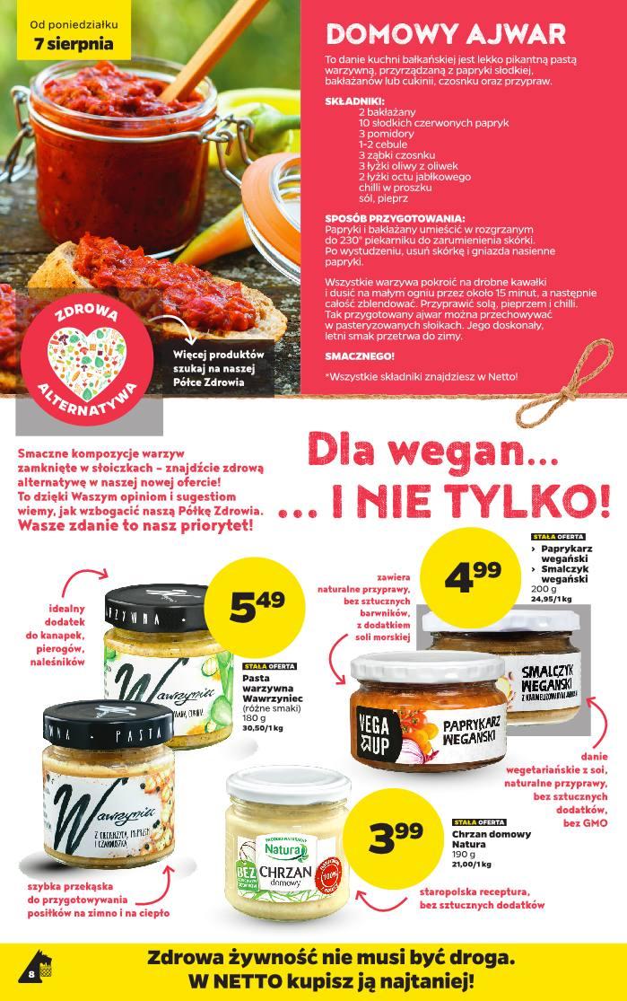 Gazetka promocyjna Netto do 13/08/2017 str.8