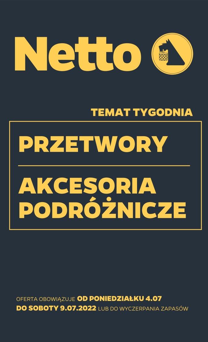 Gazetka promocyjna Netto do 09/07/2022 str.1