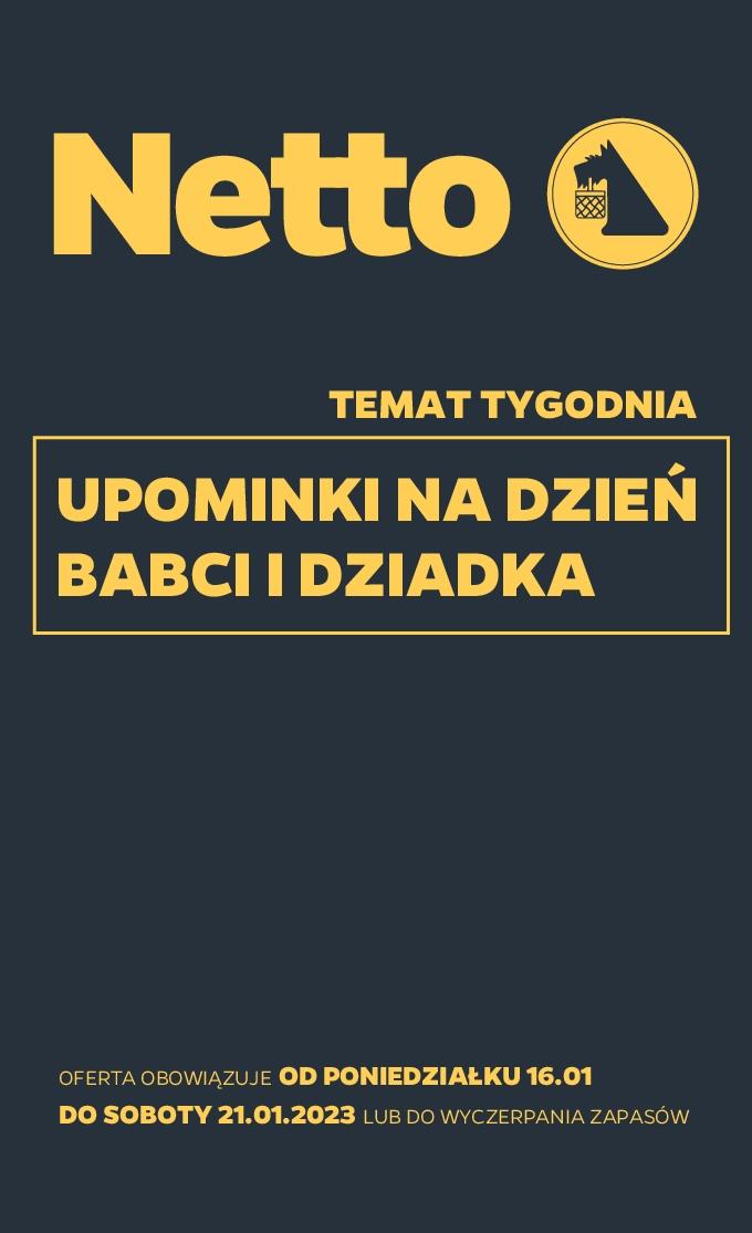Gazetka promocyjna Netto do 21/01/2023 str.0