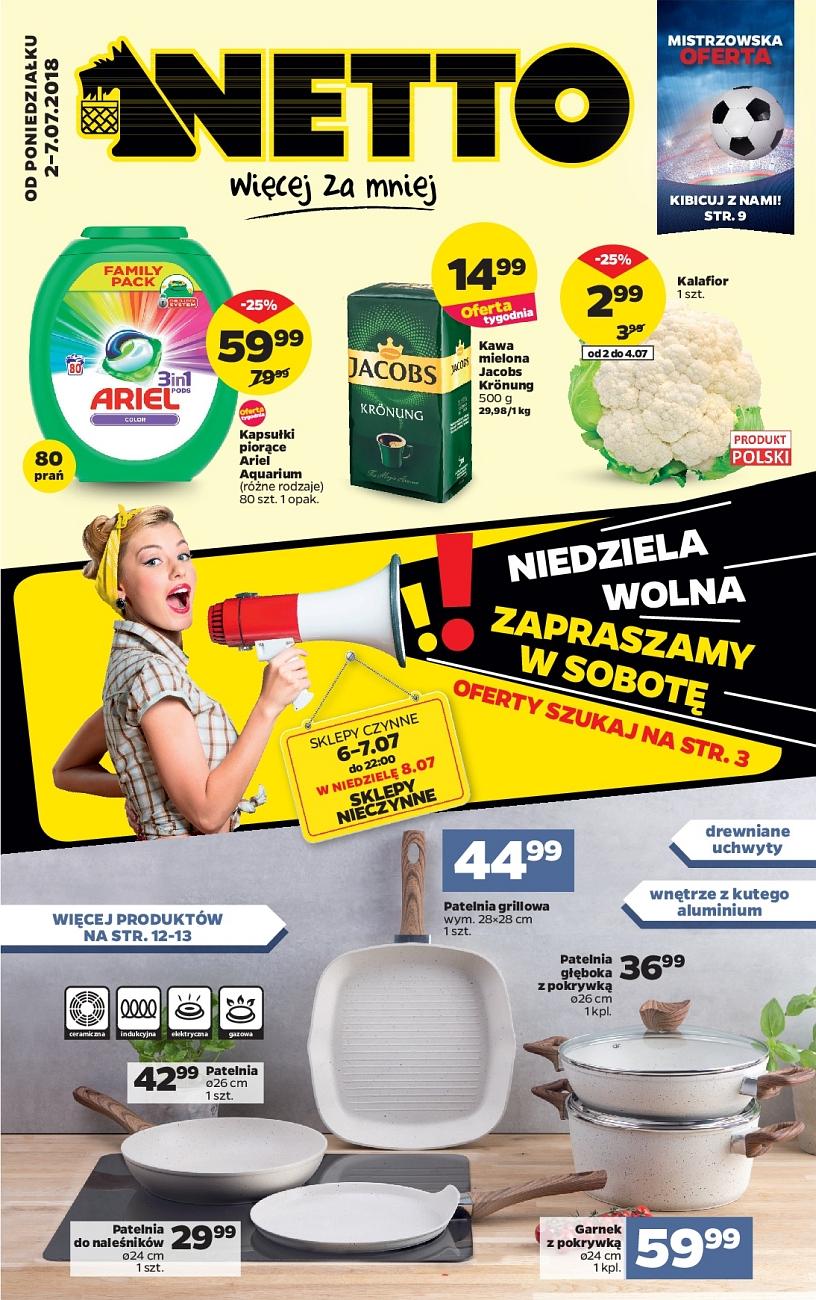 Gazetka promocyjna Netto do 07/07/2018 str.0