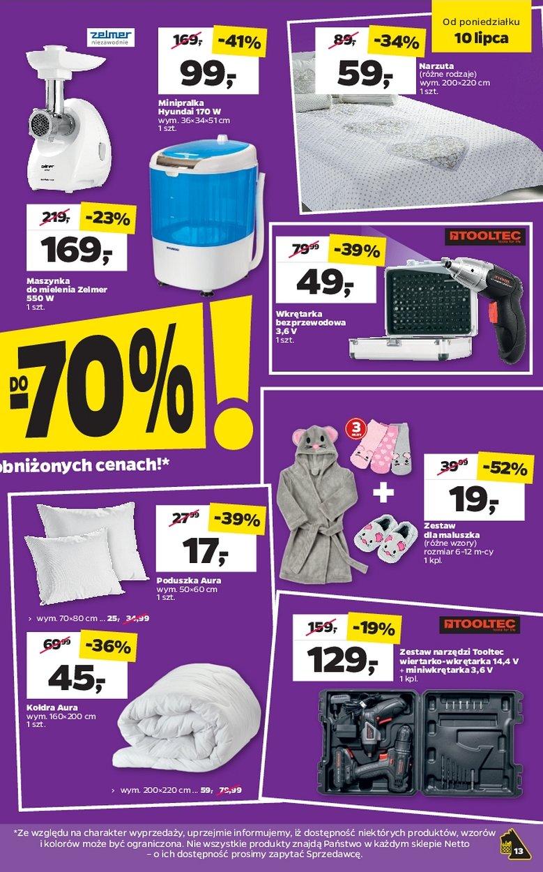 Gazetka promocyjna Netto do 16/07/2017 str.13