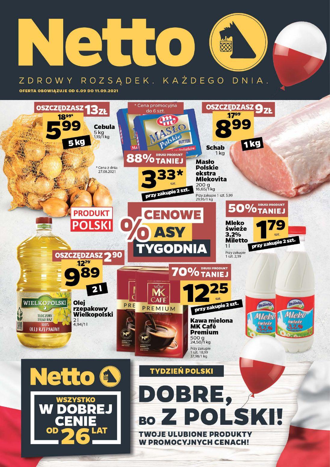 Gazetka promocyjna Netto do 11/09/2021 str.0