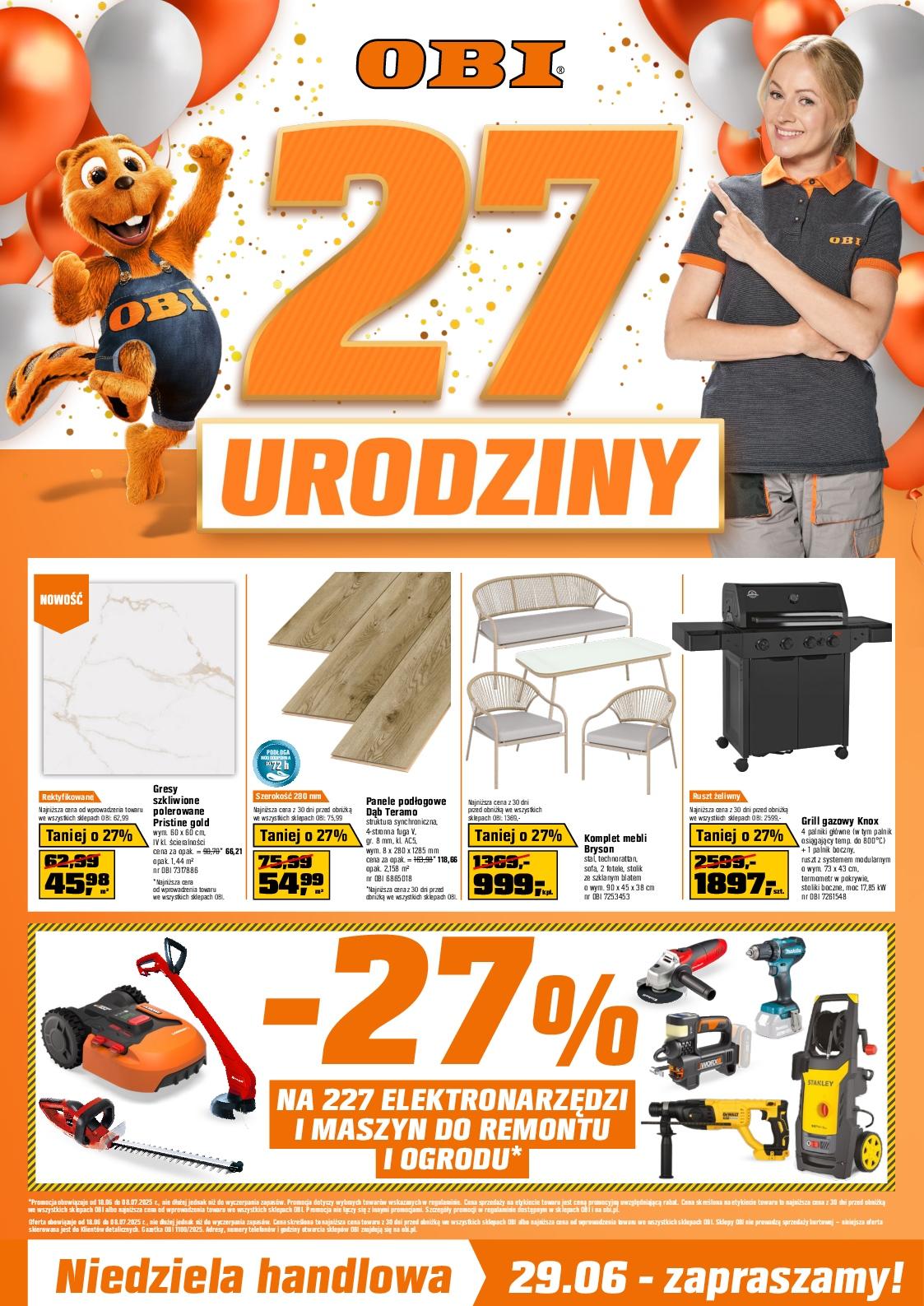 Gazetka promocyjna OBI do 08/07/2025 str.1