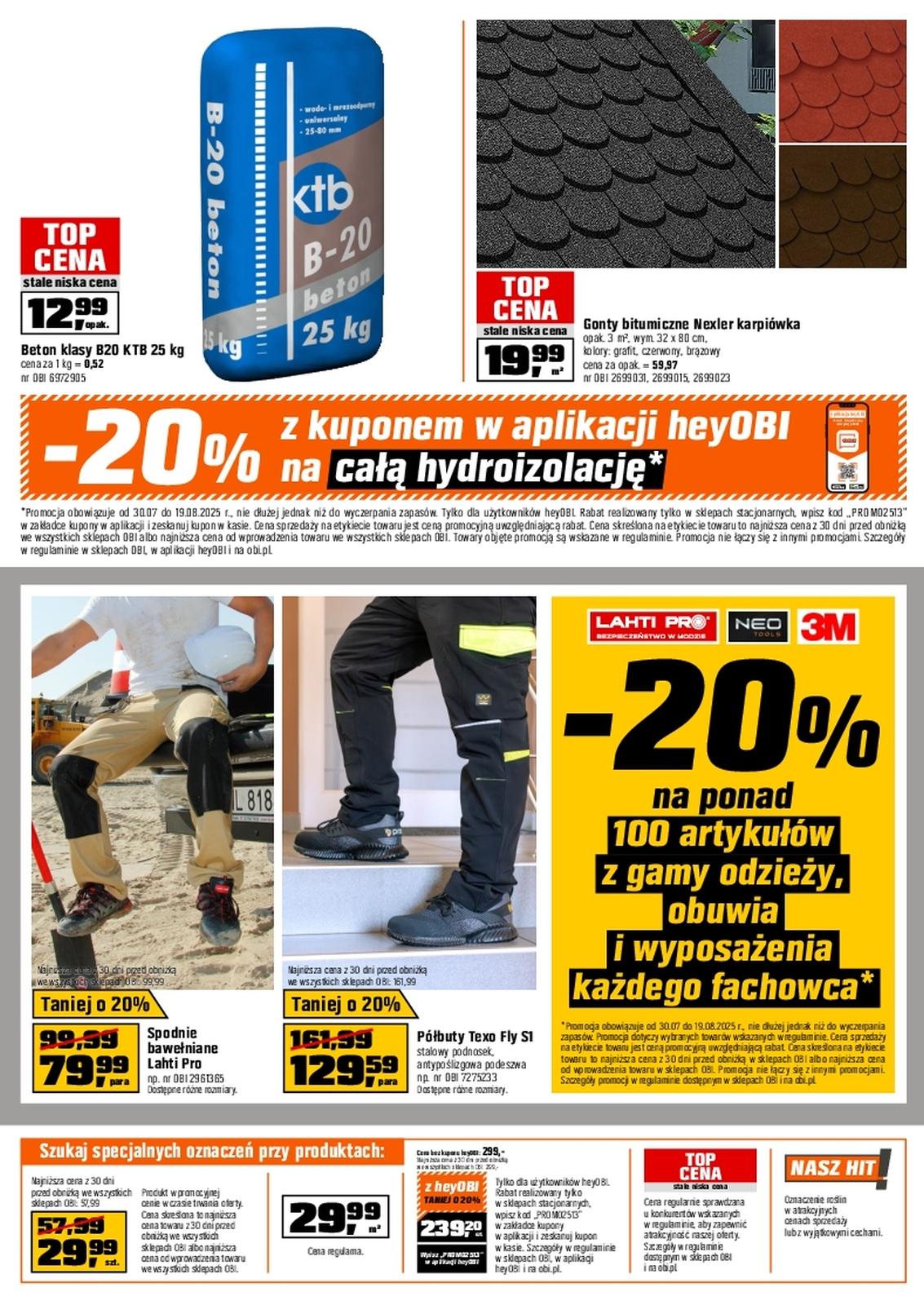 Gazetka promocyjna OBI do 19/08/2025 str.8