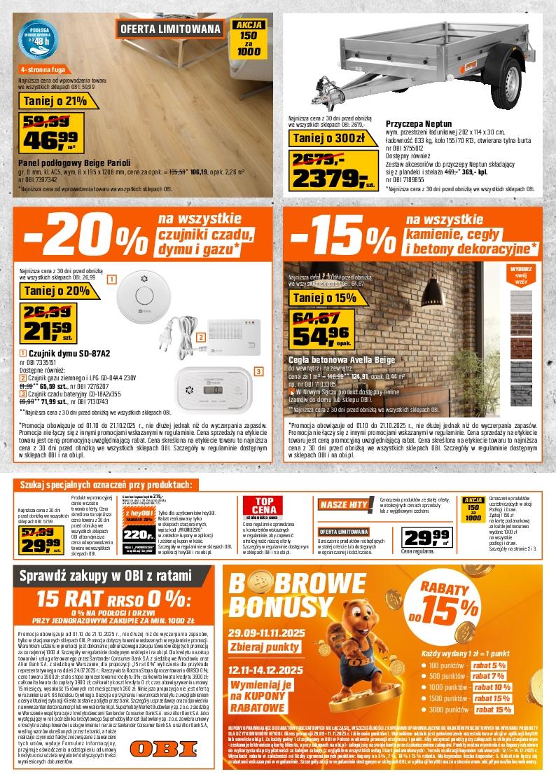 Gazetka promocyjna OBI do 21/10/2025 str.12