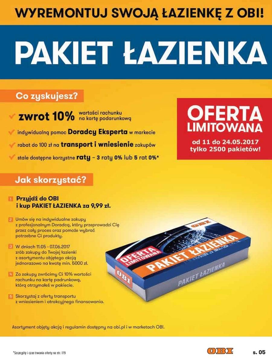 Gazetka promocyjna OBI do 31/08/2017 str.5