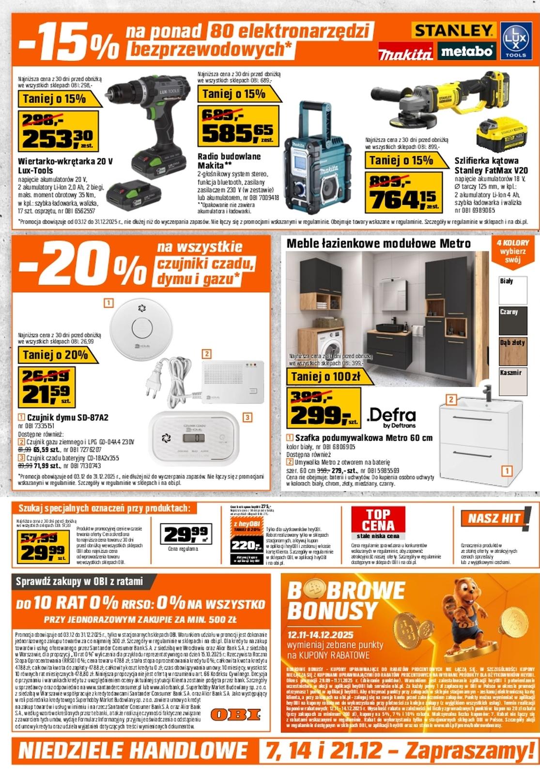 Gazetka promocyjna OBI do 31/12/2025 str.16