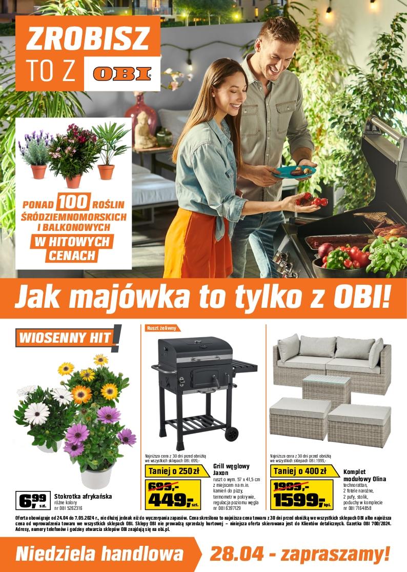 Gazetka promocyjna OBI do 07/05/2024 str.1