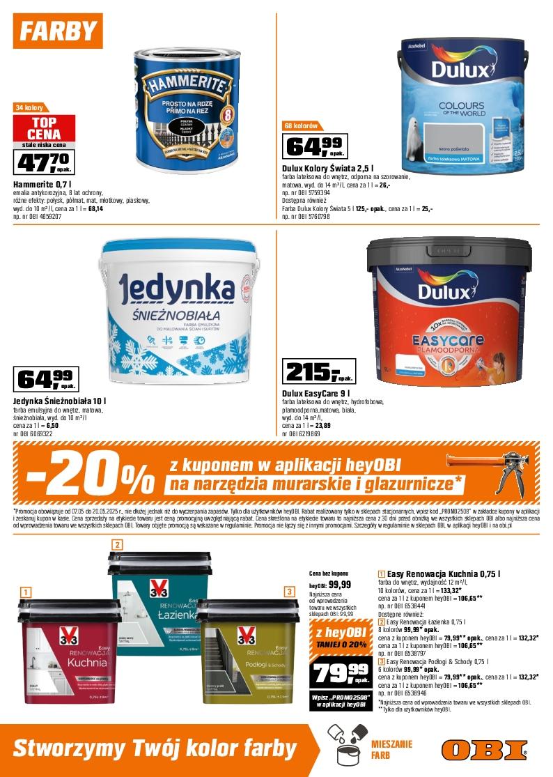 Gazetka promocyjna OBI do 20/05/2025 str.13
