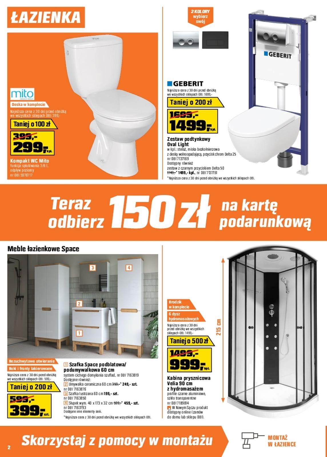 Gazetka promocyjna OBI do 22/10/2024 str.2