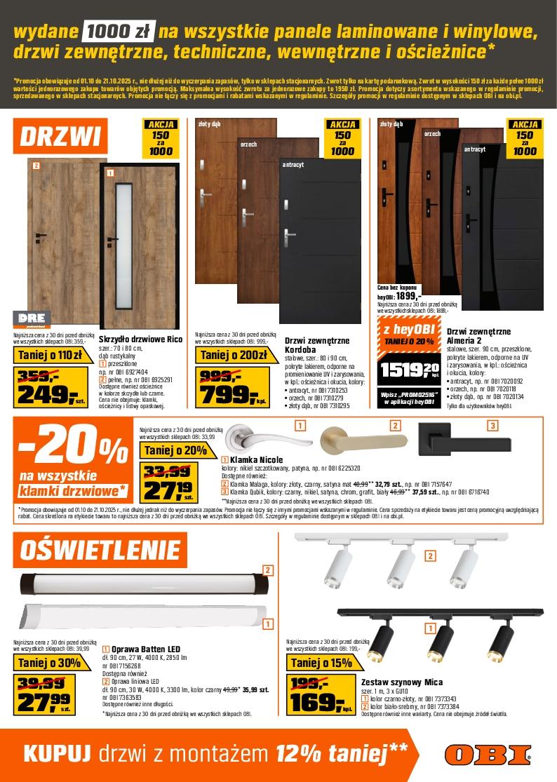 Gazetka promocyjna OBI do 21/10/2025 str.3
