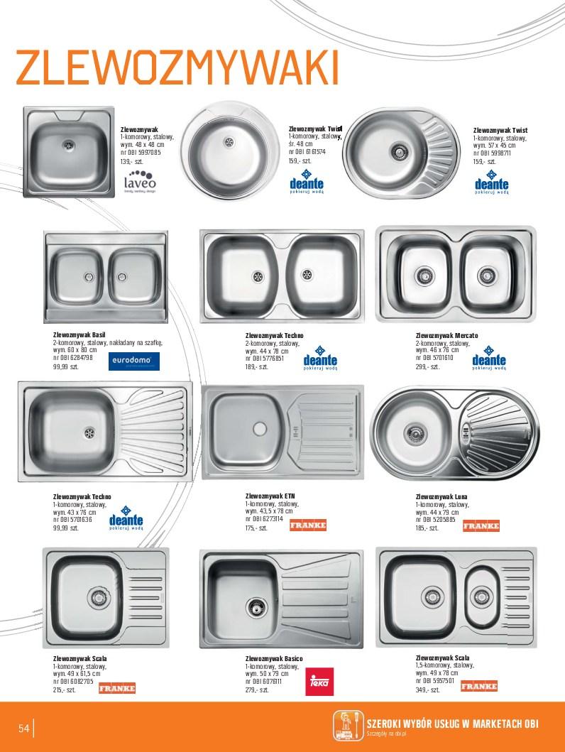 Gazetka promocyjna OBI do 31/08/2016 str.54