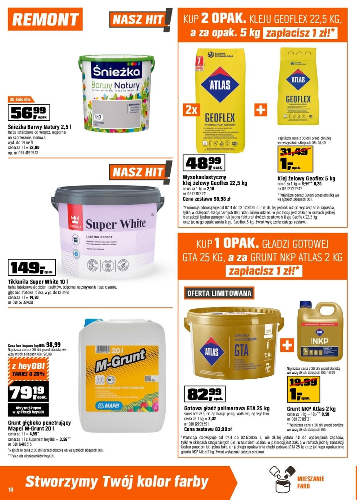 Gazetka promocyjna OBI do 02/12/2025 str.10