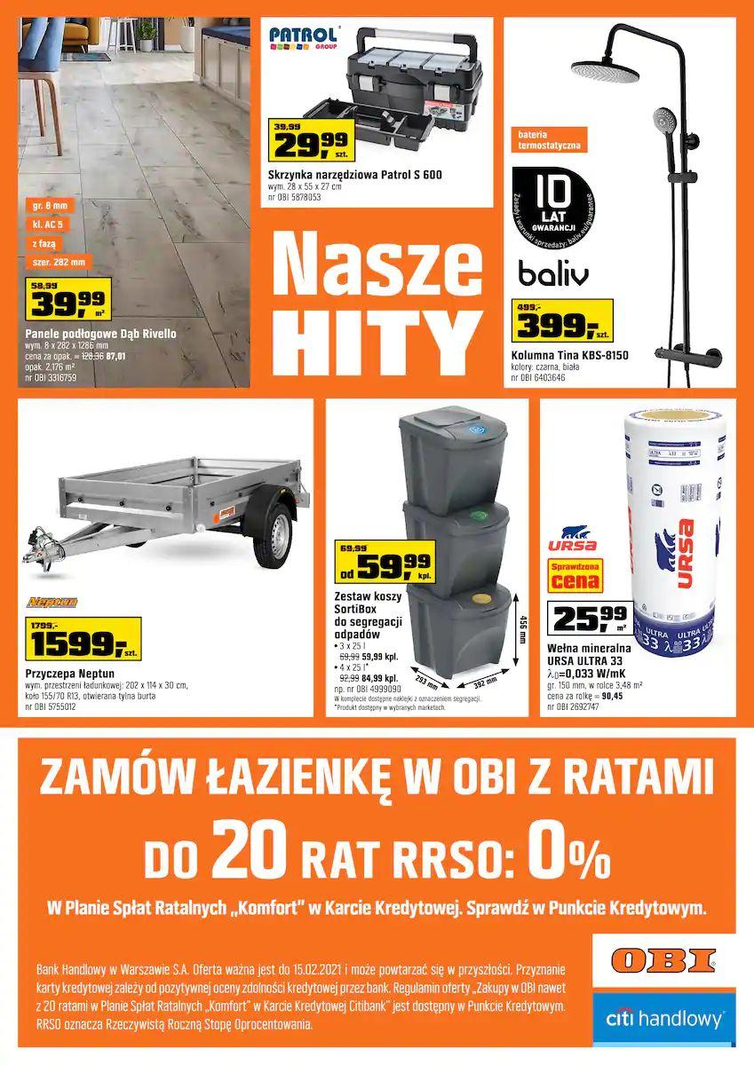 Gazetka promocyjna OBI do 15/02/2021 str.16